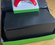 Xbox Series X Bundle with Pulse Red Controller and Charging Dock