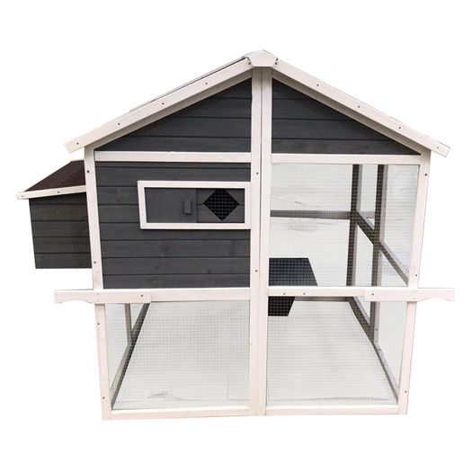 Cluckingham Palace 10 to 12 Birds Grey - FREE DELIVERY
