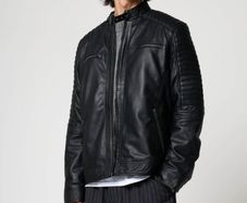 Men's Leather Jacket - New - Barneys Originals