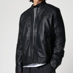 Men's Leather Jacket - New - Barneys Originals
