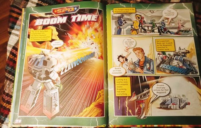 Power Rangers Super Legends Summer Annual.