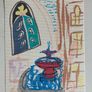 Original Art Picssso Style Meets Roman plaza contemporary Irish Art abstract painting Image 3