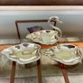 Vintage 1960s Seba Silver Plated Swan Ashtray Dishes Stacking Set England Image 7