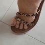 ZARA leopard print strappy sandals Sz 42 (Fit 8-9UK) Image 8