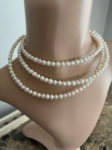 pearl necklace choker