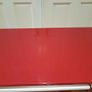 BESTA BURS Ikea Desk  Red Glossy Image 2