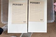 2 ikea shelf