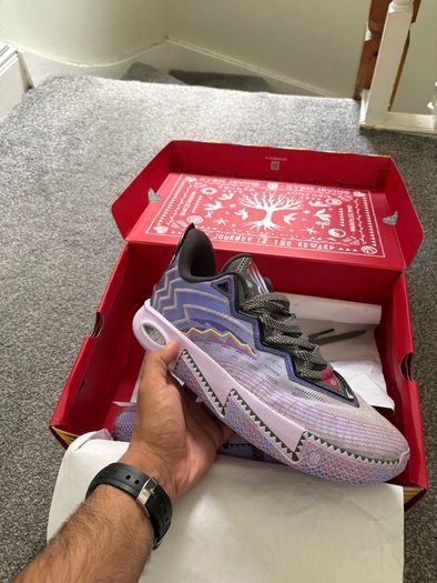 Anta Kai 2 Purple Kyrie Irving Basketball Shoe (Uk 10.5)