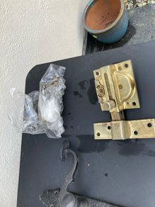 Old Brass Lock
