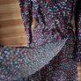 &other stories wrap around dress flowers pattern long sleeve size 12 new Image 4