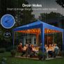 3x3m Pop Up Waterproof Gazebo Canopy Tent Image 5