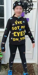 Halloween Unique One of a Kind Themed Costume Age  10 to 13 Yrs