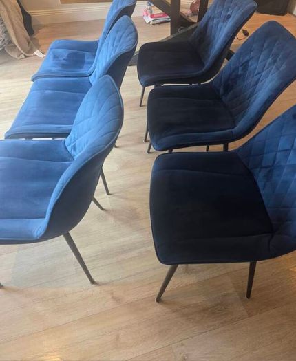 6 Dining chairs