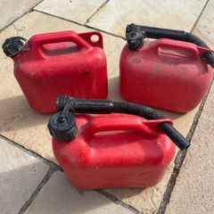 petrol Jerry x 3