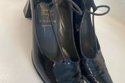 Black patent leather shoes size 39 /6