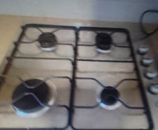 gas hob and oven