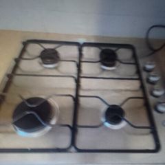 gas hob and oven