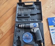 Power Craft 3/8"Recwrsible Air Drill Kit