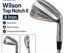 Vintage Wilson Top Notch II 8 Iron Right Handed Steel Shaft Golf Club