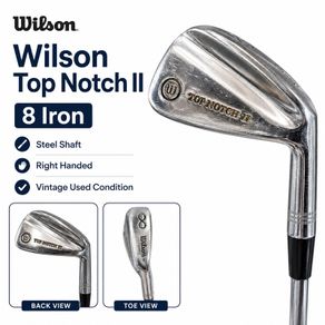Vintage Wilson Top Notch II 8 Iron Right Handed Steel Shaft Golf Club