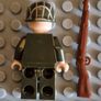Lego compatible, military figures, Canadian infantry. 15 figures plus rifles. Image 2