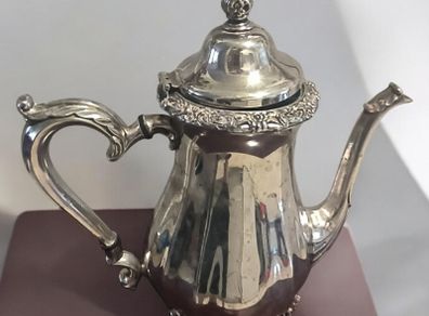 Vintage Webster Wilcox Countess Silver Plated Coffee Pot by Oneida Mint Condition