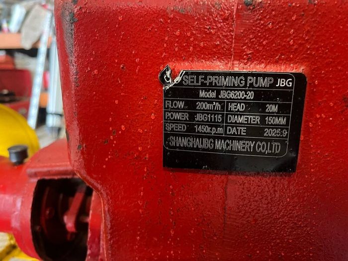 6 inch water pump