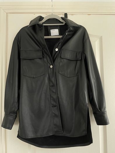 Bershka leather imitation jacket
