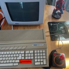 Atari 520STE + SM124 Monitor FAULTY - Working with Vertical Line + Mouse + Joystick