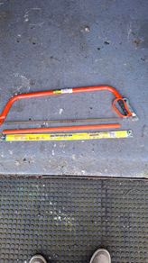 bow saw and extra blade