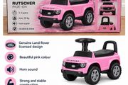 Land Rover Rutscher Ride On Pink