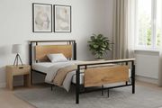 Bed Frame without Mattress Metal 120x200 cm