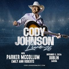 Cody Johnson - 3 Arena - Thursday 05/11/26