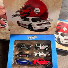 Hot Wheels 6-pack Japanese cars