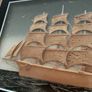 3D Framed Galleon Ship Picture Image 3