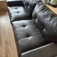 Large Leather Couch