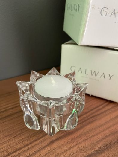 Galway Irish Crystal Tulip Votive 5.5 cm
