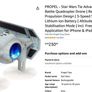 Propel Flying drone Star wars TIE Advanced Image 4