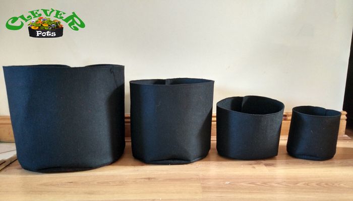 1L Smart Grow Pot Bag Hydroponics Aeroponics Fabric Geotextile