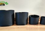 155L Smart Grow Pot Bag Hydroponics Aeroponics Fabric Geotextile