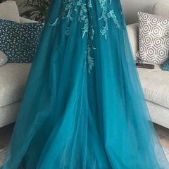 Stunning Teal Dress