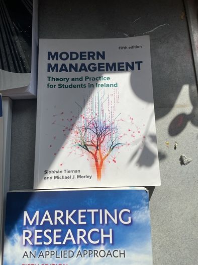 Marketing, Economics and Business Law books for 3rd level