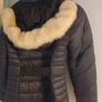 ladies river island navy jacket size 10 Image 2