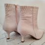 Ladies ankle real leather boots Roberto Gonzalez white size 36 uk 3.5 Image 3