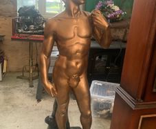 Saint David statue