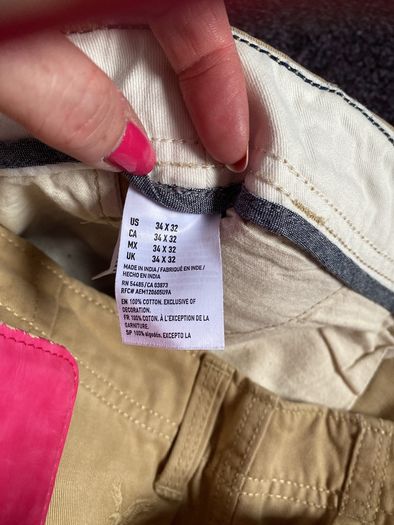 Mens Trousers 34/32 American Eagle BNWT