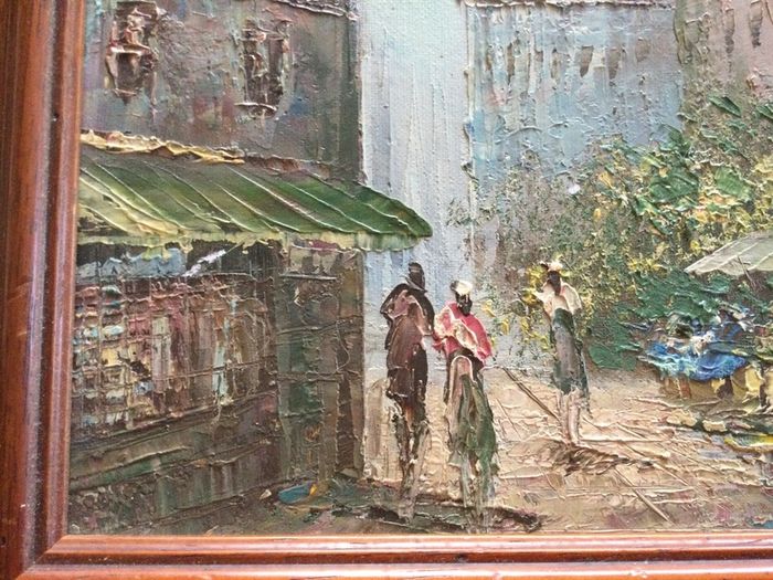 Art - Vintage Oil on Canvas.