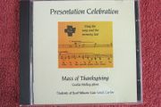 Music CD by SCOIL MHUIRE GAN SMAL (Carlow Town) - Presentation Celebration and Mass of Thanksgiving choir songs sung by the students (2011)