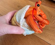 Hermit Crab stuffed animal
