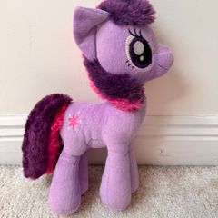 My Little Pony Twilight Sparkle Famosa Softies Plush approx. 30 cm. Used Please see photos